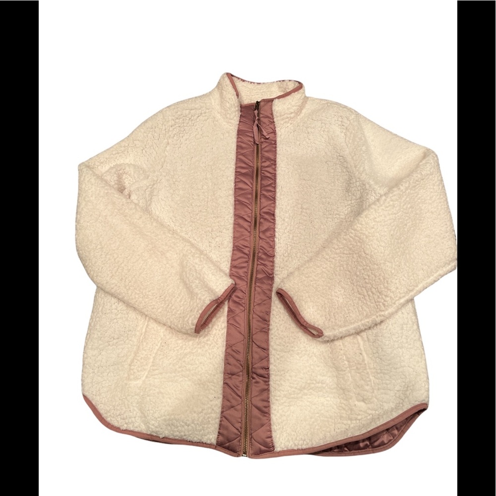 Womens Abercrombie & Fitch Teddy Bear Jacket XL - Picture 1 of 6